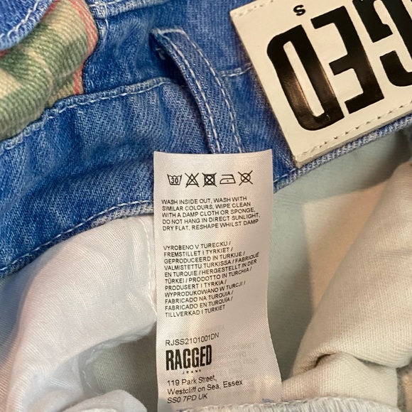 NWT The Ragged Priest Vision Patchwork High Rise Jeans - Picture 12 of 16